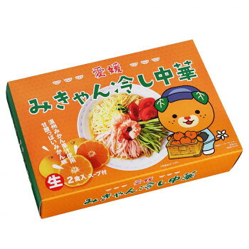 箱入愛媛みきゃん冷し中華(2食) RM-224 ×32個セット【メーカー直送：代金引換不可：同梱不可】【北海道・沖縄・離島は配達不可】 hc7-13324520 ホームセンターセブン パッケージ画像