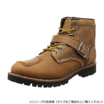 ※パッケージ、デザイン等は予告なく変更される場合があります。※画像はイメージです。商品タイトルと一致しない場合があります。堅牢なグッドイヤー製法で優れた通気性。バックル付ベルトで足をしっかり固定が可能です。サイドにファスナーを搭載で脱ぎ履ぎがスムーズに行えます。甲部分の左右内側にバイカーにはうれしいシフトガードを搭載しています。※掲載画像の色味は、撮影状況や光の当たり具合、またご覧になる環境(モニター・スマホ画面)により、実物と異なって見える場合がございます。※サイズは、製品の生地や織りなどの特性により、多少の誤差はございます。予めご了承ください。※画像の商品はサンプルです。実際の商品では、仕様・加工等若干異なる場合がございます。サイズ25.0cm個装サイズ：30.0×20.0×20.0cm重量個装重量：1000g素材・材質甲皮の使用材:牛革裏生地:豚革 コットン底材の種類:ゴム底仕様性別:MEN生産国中国広告文責:株式会社ホームセンターセブンTEL:0978-33-2811※パッケージ、デザイン等は予告なく変更される場合があります。※画像はイメージです。商品タイトルと一致しない場合があります。fk094igrjs
