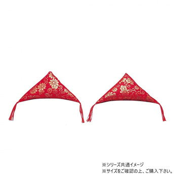 サカエ金襴　額受(組)　金襴箔一丁　7寸　赤【メーカー直送：代金引換不可：同梱不可】【北海道・沖縄・離島は配達不可】
