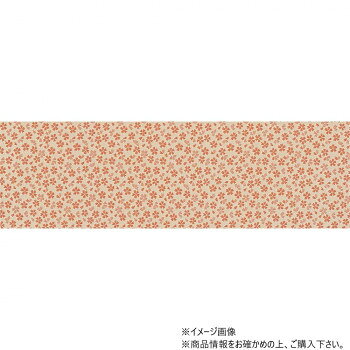 サカエ金襴　防炎加工経机掛　若葉型　30号　77.0×37.0　日和　ピンク【メーカー直送：代金引換不可：同梱不可】【北海道・沖縄・離島は配達不可】
