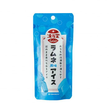 友桝飲料 凍ル堂ラムネアイス80g 36本入 2415007【メーカー直送：代金引換不可：同...