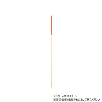 神堂 勘定串 1色 オレンジ12cm 100本 シンプルで使いやすい丸串 色付き 16108【メ...