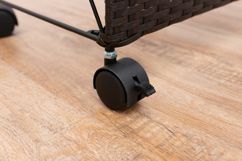 分別ごみ箱ラック (約)幅38×奥行28×高さ60.5cm RUD-2423DBR 萩原