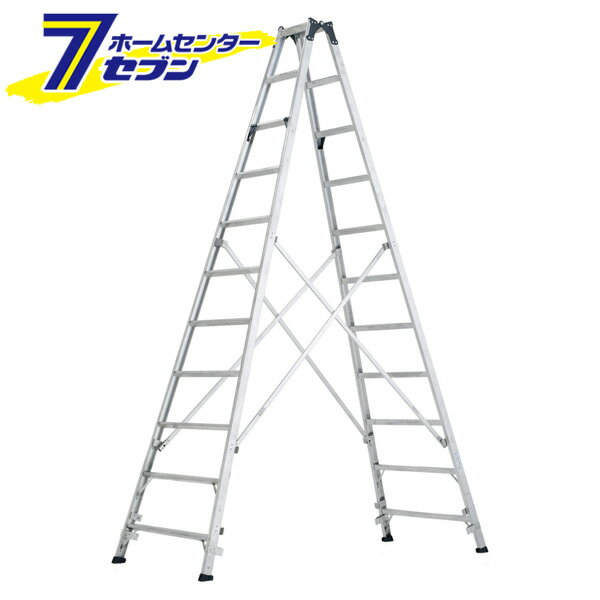 専用脚立 約330cm MXB-330F アルインコ [alinco 脚立 高所作業 業務用専用脚立 幅広踏ざん リベット方式 折畳式]