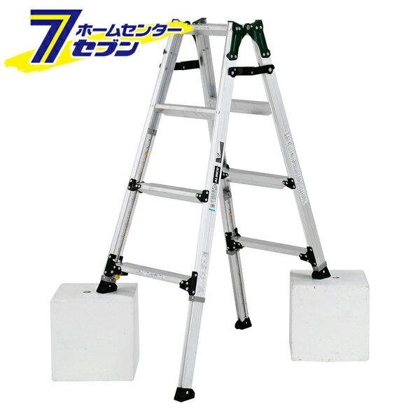 アルインコ 脚立 4段 PRT120FX はしご兼用脚立 幅広 伸縮 約120cm アルミ alinco はしご ハシゴ 梯子 伸縮脚付 prt120fx