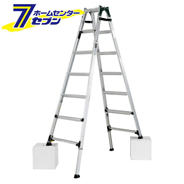 「アルインコ ALINCO 幅広伸縮脚立 約210cm PRT210FX」は株式会社ホームセンターセブンが販売しております。 メーカーアルインコ ALINCO品名 幅広伸縮脚立 約210cm PRT-210FX 品番又はJANコードJAN:4969182239508商品説明幅広ステップで高さ調整の範囲が大きい伸縮脚付はしご兼用脚立。簡単！操作しやすい伸縮操作レバー（6mmピッチ）。安心！昇降しやすい幅広ステップ（60mm）。便利！交換しやすいボルト式支柱端具。 ・アルミ・リベット方式・折畳式・中折れ式・伸縮構造・最大使用質量：MAX100kg・使用角度※はしご使用時：75度 ■天板高さ（m）：1.88〜2.32■有効高さ［使用最大高さ］（m）：1.58〜2.02■はしごの長さ（m）：3.98〜4.90■はしごの接点（m）：3.46〜3.66■設置寸法 幅×奥行（mm）：660〜740×1327〜1597■収納寸法　幅×奥行×高さ（mm）：660×169×2007■質量（kg）：11.4※パッケージ、デザイン等は予告なく変更される場合があります。※画像はイメージです。商品タイトルと一致しない場合があります。《はしご ハシゴ 梯子　園芸用品》原産国：広告文責：株式会社ホームセンターセブンTEL：0978-33-2811