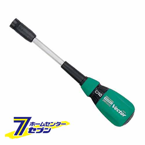 ベクトルナットドライバー B-290NT 13MM ベッセル [作業工具 ドライバー ボックスドライバー]