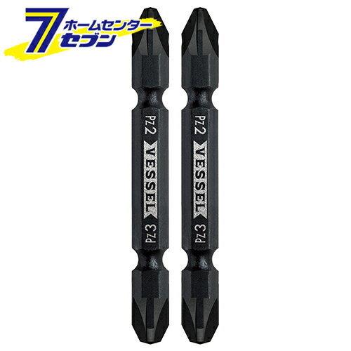両頭コンビビット PZ142365 ベッセル [先端工具 ドリルアクセサリ スクリュービット]