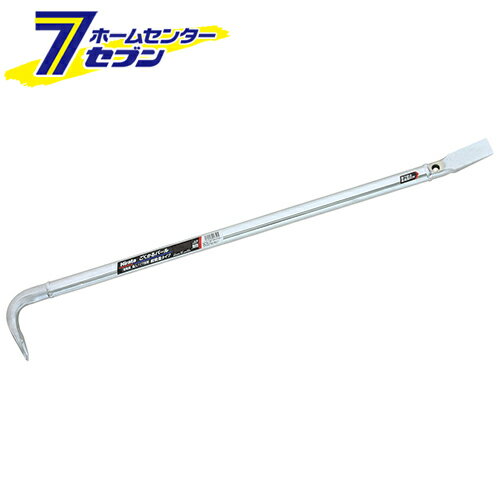 「ゴクカルバール 500MM 小山刃物製作所 [大工道具 バール 平バール]」は、株式会社ホームセンターセブンが販売しております。メーカー小山刃物製作所品名ゴクカルバール 500MM 品番又はJANコードJAN:4960408042476サイズ-重量510商品説明●軽くて強靭なバールです。【用途】●釘抜き・ハガシ作業。【機能】●全体のバランス、使用のし易さを追求した形状です。●パイプは全体焼入れで強力です。●くぎ抜き、テコ(重量物の移動)、壁材・床材等のはがし作業に使用できます。【仕様】■サイズ：全長500×尾幅24mm。■重量：510g。■クロームメッキ仕上。■落下防止ケーブル用穴付。【材質】■軽量熱処理パイプ使用。【注意事項・その他】■使用の際は作業にあわせた防具を使用してください。※画像はイメージです。※商品の色は、コンピュータディスプレイの性質上、実際の色とは多少異なります。※仕様は予告なく変更する場合があります。実際の商品とデザイン、色、仕様が一部異なる場合がございます。