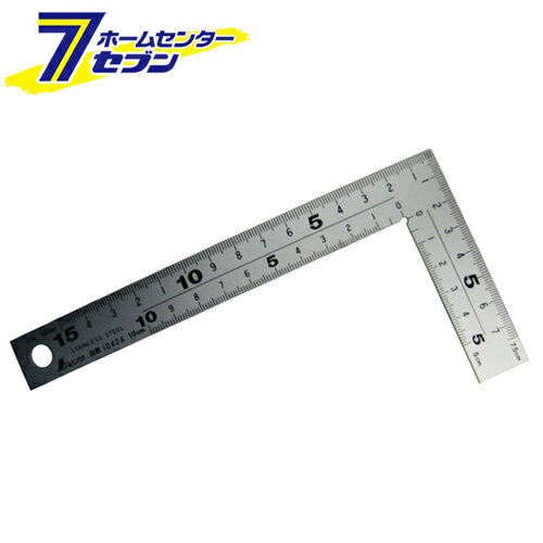 曲尺厚手広巾 シルバー 15CM 10424 シンワ測定　 [大工道具 測定具 曲尺]
