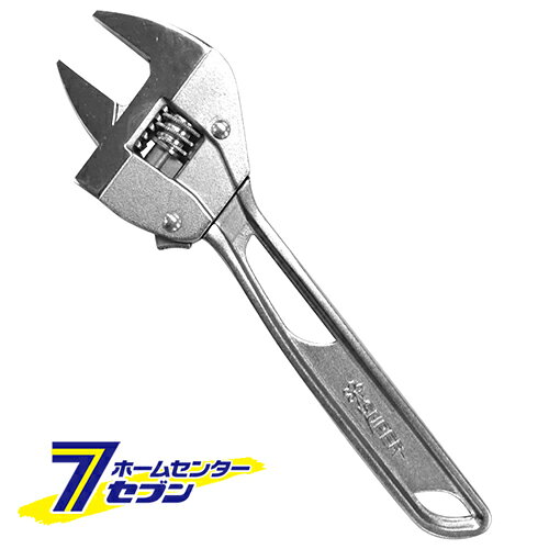 「ラチェット式ワイドモンキR MWRN36 スーパーツール [作業工具 モンキーレンチ]」は、株式会社ホームセンターセブンが販売しております。メーカースーパーツール品名ラチェット式ワイドモンキR MWRN36 品番又はJANコードJAN:4967521363617サイズ-重量430商品説明●抜き差し不要で、スピーディーな連続作業が可能なラチェット機構です。【用途】●ボルト・ナットの締め付け、取り外し作業。【機能】●ウォームの緩み防止のクリックウォーム機構です。●ラチェット機構のON・OFFが可能です。●通常のモンキレンチとしても使用できます。【仕様】■最大開口：36mm。■全長：250mm。【注意事項・その他】■ボルト・ナットのサイズに合ったものを使用してください。■逆方向へ回すと下あごへの過負荷による破損の原因になりますので、モンキレンチは必ず、下あご方向に回してください。■打撃等の衝撃を与えないでください。■改造しないで下さい。※画像はイメージです。※商品の色は、コンピュータディスプレイの性質上、実際の色とは多少異なります。※仕様は予告なく変更する場合があります。実際の商品とデザイン、色、仕様が一部異なる場合がございます。