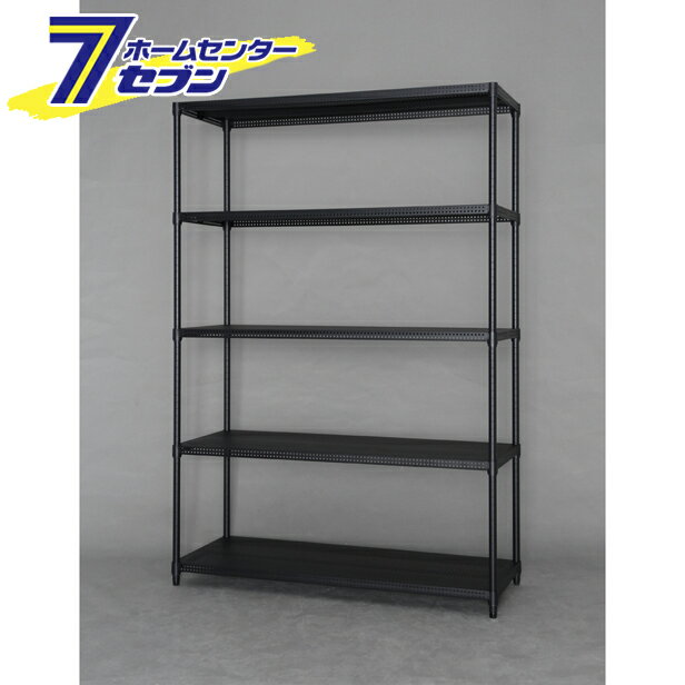 カラーパンチングラック ブラック CMR-P1218J アイリスオーヤマ [収納 メタルラック 棚]