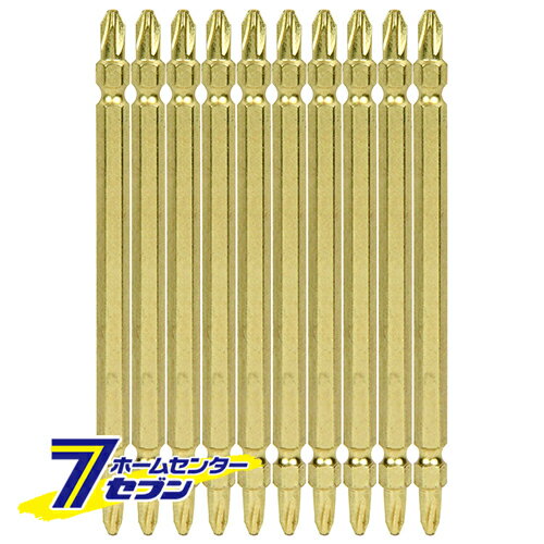 GOLDスリムビット10本組 SGS10-110 藤原産業 [電動ドライバー インパクトドライバー ビス ネジ 締めつけ 取り外し]