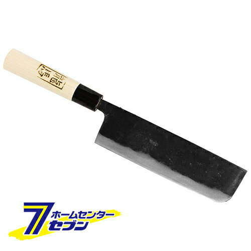 黒打菜切庖丁 165MM 藤原産業 [大工道具 金切鋏 カッター 包丁]