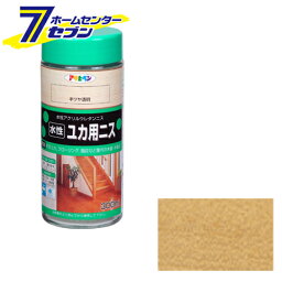 アサヒペン 水性ユカ用ニス300ml半ツヤ透明≪アサヒペン 塗料 水性塗料 床 ニス≫