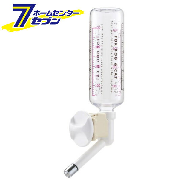 リッチェル ウォーターノズル ボトル付 ホワイト [吸水器 犬用 ペットボトル ペット用品]