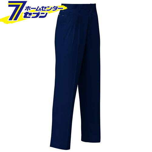 樂天商城 - ツータック スラックス ネイビー 85cm 1943 コーコス信岡 [ズボン パンツ 作業服 作業着 ワーク ユニフォーム]