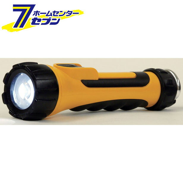「LEDラバーライト3X2 DOP-LR302 ELPA [灯器　懐中電灯]【RCP】」は、株式会社ホームセンターセブンが販売しております。メーカーELPA品名LEDラバーライト3X2 DOP-LR302品番又はJANコードJAN:4901087186464サイズ-重量145商品説明●レンズで効率よく光を集光した照射パターン。●ラバーで衝撃を吸収し、ライトをしっかりガード。●雨の中でも使用できる防雨仕様。●アウトドアや防災に便利。●便利なフック付き。■使用電源：単三形乾電池×2本(別売)■連続点灯時間：約20時間　※アルカリ乾電池使用時(電池の性能により異なります)■光源：白色LED×1灯搭載■照射角度：約17°■明るさ：照度約100lx(距離1m・中心点照度・電池初期時)■外形寸法：直径48×全長173(mm) (最大値)■質量：約100g(電池除く)■防水仕様：防雨(IP-X3)※パッケージ、デザイン等は予告なく変更される場合があります。※画像はイメージです。商品タイトルと一致しない場合があります。原産国：広告文責：株式会社ホームセンターセブンTEL：0978-33-2811