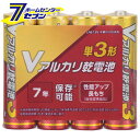 オーム電機 Vアルカリ乾電池 単3形 4