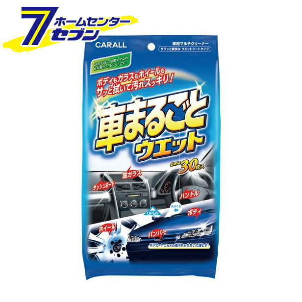 晴香堂 車まるごとウエット 30枚入 2008 [マルチクリーナー ボディ 内装 ガラス ホイール 洗車]【hc8】