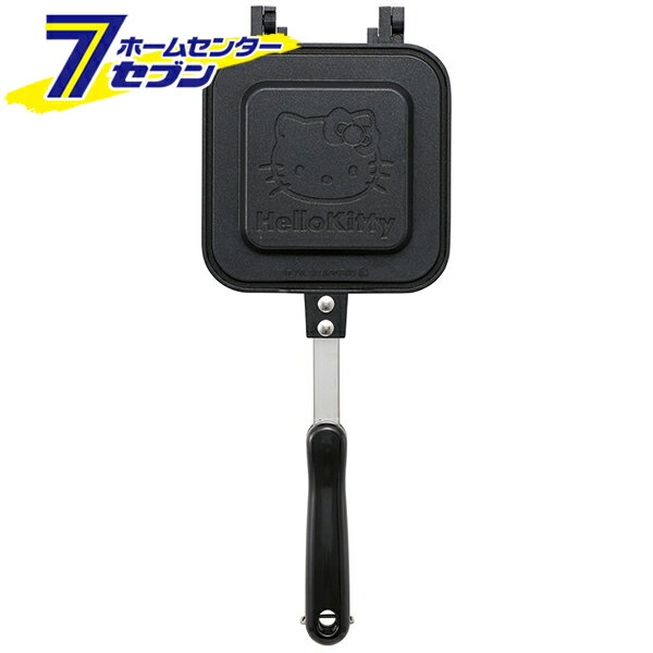 スケーター アルミ製 ホットサンドメーカー ハローキティ ALHOS1 [サンリオ ホットサンドパン 食パン 製菓 直火 キャンプ アウトドア ホットサンドパン キャラクター ]【hc8】