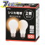 ŵ Ǯŵ E26 60W ꥫ 2ĥå []06-4742 LB-D5657W-2PN [Ǯ:Ǯŵ]