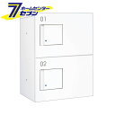 ダイケン 宅配ボックス プッシュ錠タイプ 標準扉 (ホワイト) TBX-F1SS-WW 商品単品販売 tbx-f1ss-ww [宅配BOX 完成品 2段仕様 S...