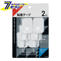 レック 粘着ツ－ルフックワイド (大) 6個入 H00438 [フック 粘着 粘着フック 収納 日用品 インテリア]