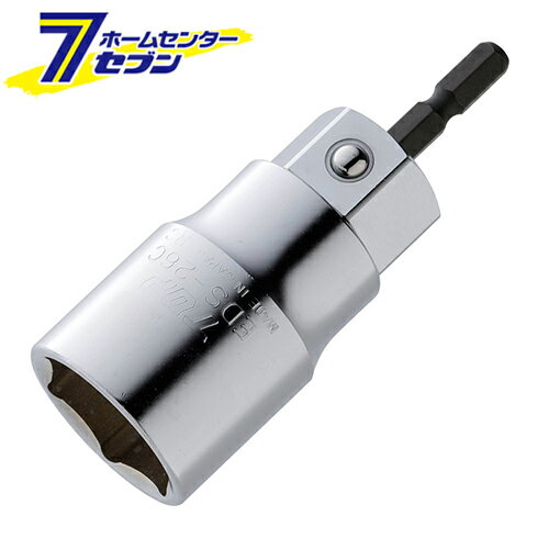 TOP 電動ドリル用コンパクトソケット EDS-26C [ドリルドライバー インパクト ビット ソケット 26mm コ..