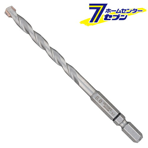 コンクリート用ドリル 6.0×110 CCD-6.0 [モルタル ブロック ALC 石膏ボード 鉄板 アルミ 木材 プラスチ..