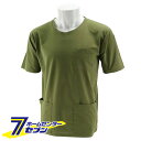 SK11 TOOL アーマー半袖Tシャツ LL カーキ 510163-KHA-LL [ワークウエア 作業用Tシャツ 吸汗速乾 ストレッチ ポケット 消臭 藤原産...