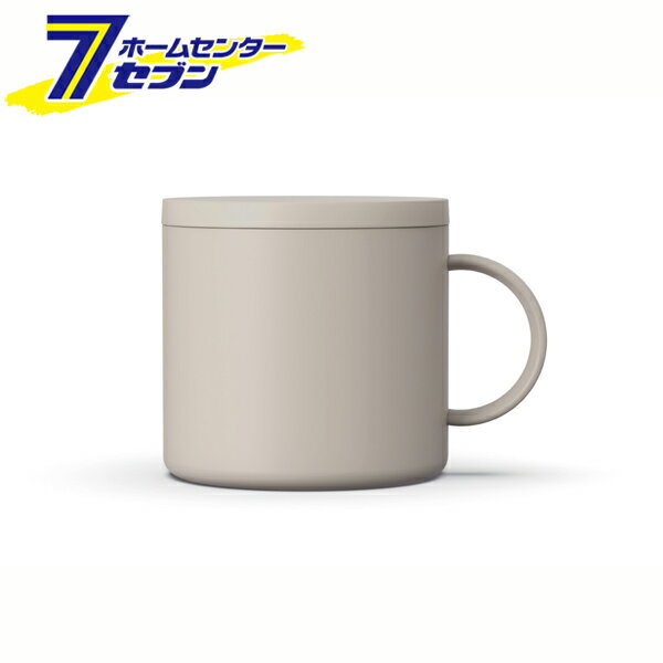 フタ付き 保温マグカップ 300ml ウオームグレー A3425 アスベル [ステンレスマグカップ 蓋付きマグカップ]