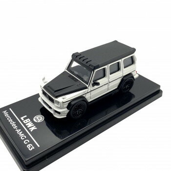 楽天住まい健康と園芸のホームセンターJADI リバティウォーク AMG G63 ホワイト 1/64スケール PGPA55161