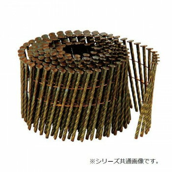 (W)ワイヤー スクリュー釘 ノミ先 2.5×45mm 300本×10巻 WNS2545【メーカー直送：代金引換不可：同梱不可】【北海道・沖縄・離島は配達不可】