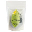 水出し れもん緑茶 ティーバッグ(5g×6個入)×10セット【メーカー直送:代金引換不可:同梱不可】【北海道・沖縄・離島は配達不可】