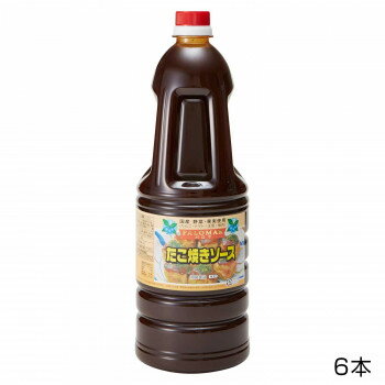 和泉食品 パロマたこ焼きソース(濃厚) 1.8L(6本)【メーカー直送:代金引換不可:同梱不可】【北海道・沖縄・離島は配達不可】