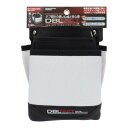 DBLTACT 3段腰袋 ホワイト DT-03S-WH 581899【メーカー直送:代金引換不可:同梱不可】【北海道・沖縄・離島は配達不可】