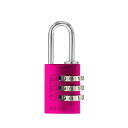 ABUS(アバス) ナンバー可変式南京錠 145-20 ピンク 14520PI 721298【メーカー直送:代金引換不可:同梱不可】【北海道・沖縄・離島は配達不...