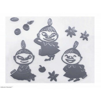 樂天商城 - MOOMIN ムーミン エンブレムステッカー ラージ リトルミイ FS074【配送方法:メール便/同梱不可/代引不可/日時指定不可】【北海道・沖縄・離島は配達不可】