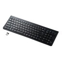 サンワサプライ ワイヤレススリムキーボード SKB-WL31BK【メー...(2)