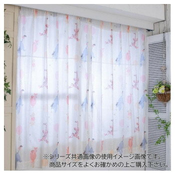 ディズニー プーさんと仲間たち レースカーテン 2枚組 100×198cm SB-654-D【メーカー直送：代金引換不可：同梱不可】【北海道・沖縄・離島は配達不可】