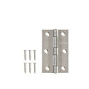 ハイロジック P-615 ステンレス蝶番 64mm 2枚入 71615【メーカー直送:代金引換不可:同梱不可】【北海道・沖縄・離島は配達不可】