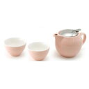 ユニバーサルポット ギフトセット (ユニバーサルティーポット3人用+ティーカップワイド×2) ZG-001 PI【メーカー直送:代金引換不可:同梱不可】【北海道...