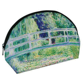 樂天商城 - ユーパワー 名画マルチポーチ モネ「睡蓮の池と日本の橋」 AU-00810【配送方法:メール便/同梱不可/代引不可/日時指定不可】【北海道・沖縄・離島は配達不可】