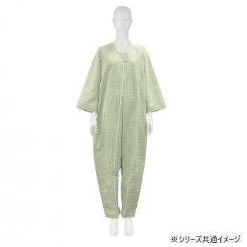 ※パッケージ、デザイン等は予告なく変更される場合があります。※画像はイメージです。商品タイトルと一致しない場合があります。ご本人では開けにくいアイデアホックを使用した介護用つなぎねまき。アイデアホックが表から見えないデザインを採用しています。縫い目が丈夫で、洗濯にも強い折り伏せ縫い。首元から右足首にかけて開き、股部分も開閉可能です。(※フドーねまきは、おむつ・おむつカバーを使用して着用することを想定しています。)※撮影状況や、お使いのモニター環境、パソコン設定などにより実際の商品の色味と異なって見える場合がございます。サイズ身長:180〜190cm、胸囲:112〜120cm、ヒップ:102〜110cm個装サイズ：42.0×28.0×36.0cm重量個装重量：673g素材・材質綿68%、ポリエステル32%仕様スリーシーズン対応生産国中国広告文責:株式会社ホームセンターセブンTEL:0978-33-2811※パッケージ、デザイン等は予告なく変更される場合があります。※画像はイメージです。商品タイトルと一致しない場合があります。fk094igrjs