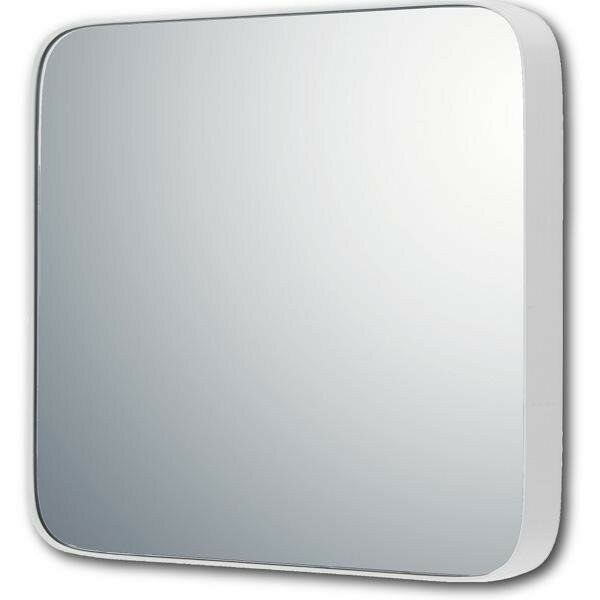 ユーパワー スリムライン ミラー ラウンドコーナーM(グロスホワイト) SM-08041【メーカー直送：代金引換不可：同梱不可】【北海道・沖縄・離島は配達不可】