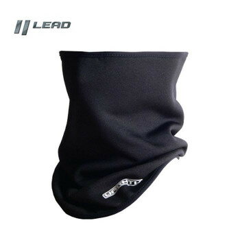 リード工業 WARMTH ネックウォーマー フリーサイズ ブラック KH-005T【メーカー直送：代金引換不可：同梱不可】【北海道・沖縄・離島は配達不可】