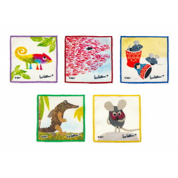 レオレオニ コースター5柄セット フレンズ CKLL053-1【配送方法:メール便/同梱不可/代引不可/日時指定不可】【北海道・沖縄・離島は配達不可】