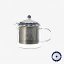 西海陶器 波佐見焼 コリエ SSガラスポット 青 小 20496【メーカー直送:代金引換不可:同梱不可】【北海道・沖縄・離島は配達不可】