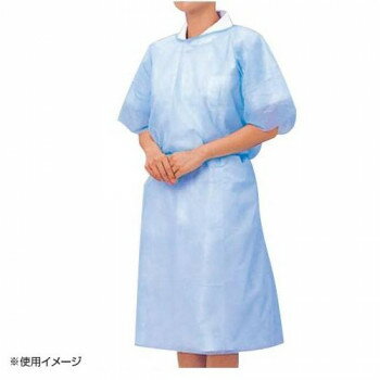 フェルラックNo.50半袖 ブルー フリーサイズ 1枚入×50袋 076490【メーカー直送：代金引換不可：同梱不可】【北海道・沖縄・離島は配達不可】